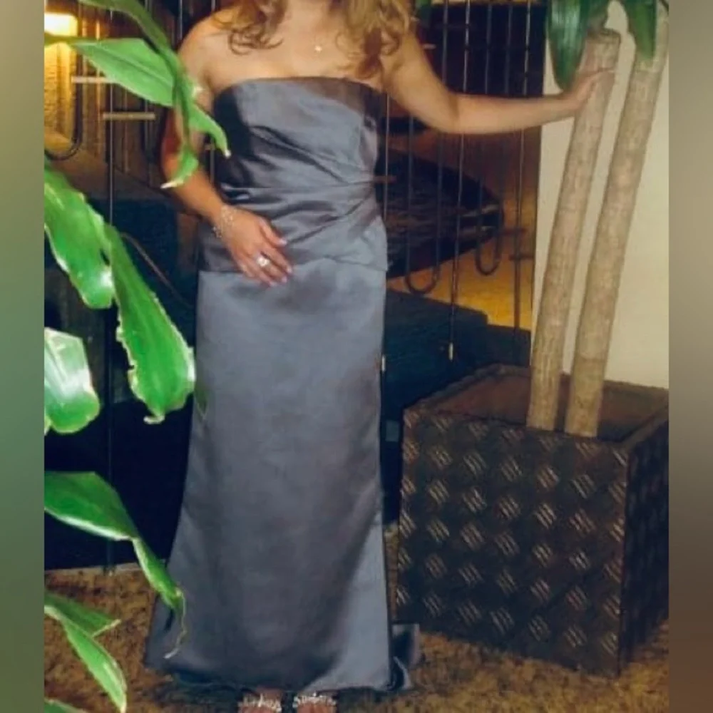 Alfred Angelo Formal Dress ๐ฉถ Silver/Grey - Picture 1 of 6